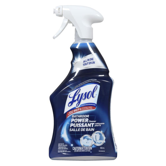 LYSOL BATHROOM CLEANER POWER, 6 X 600 ML