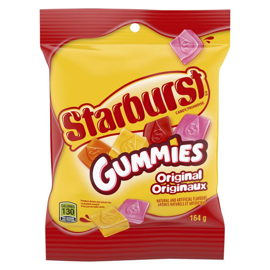 STARBURST ORIGINAL GUMMIES, 12 X 164 G