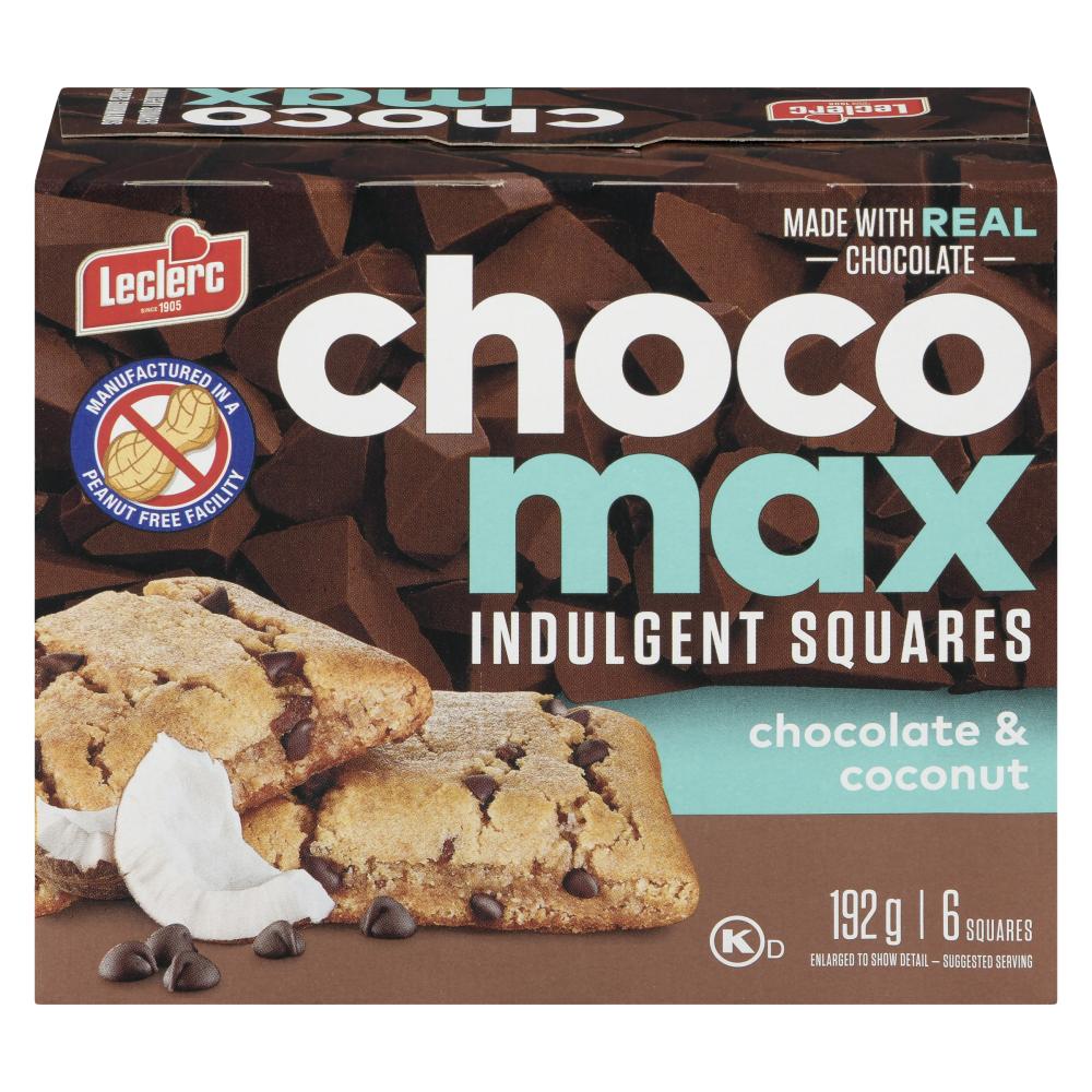 LECLERC CHMAX SQUARE GOURMET COCONUT, 12 X 192 G