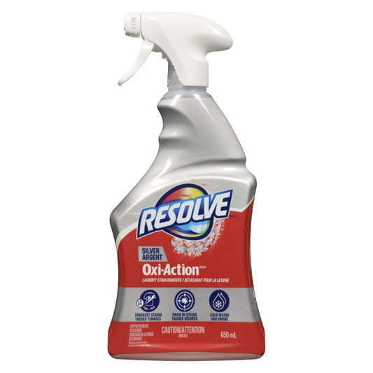 RESOLVE OXI ACTION STAIN REMOVER, 12 X 650 ML