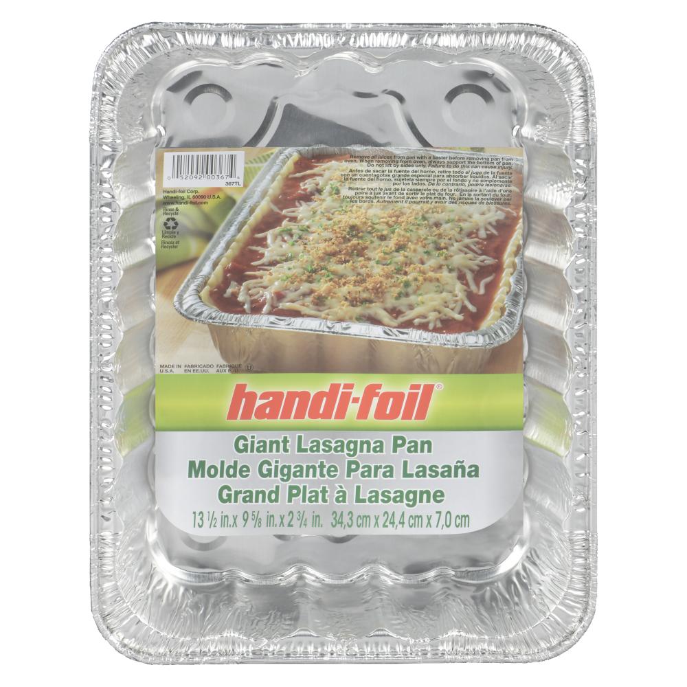 HANDFOIL GIANT LASAGNA PAN 13X10 INCHES, 17 X 1 UN