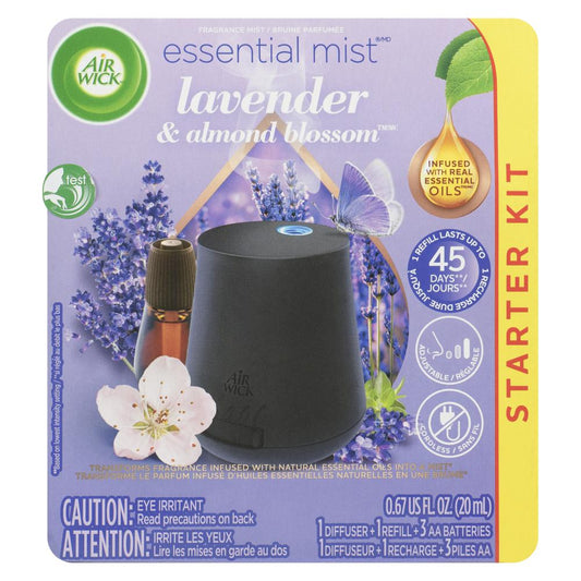 AIRWICK ESSMISTKIT LAVENDER & ALMOND, 3 X 20 ML