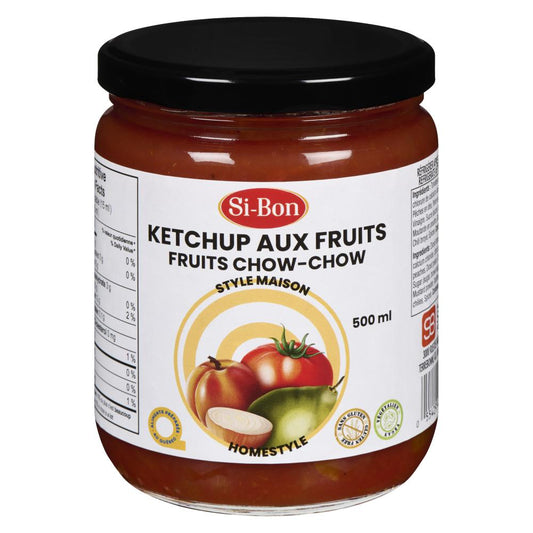 SIBON FRUIT KETCHUP, 12 X 500 ML