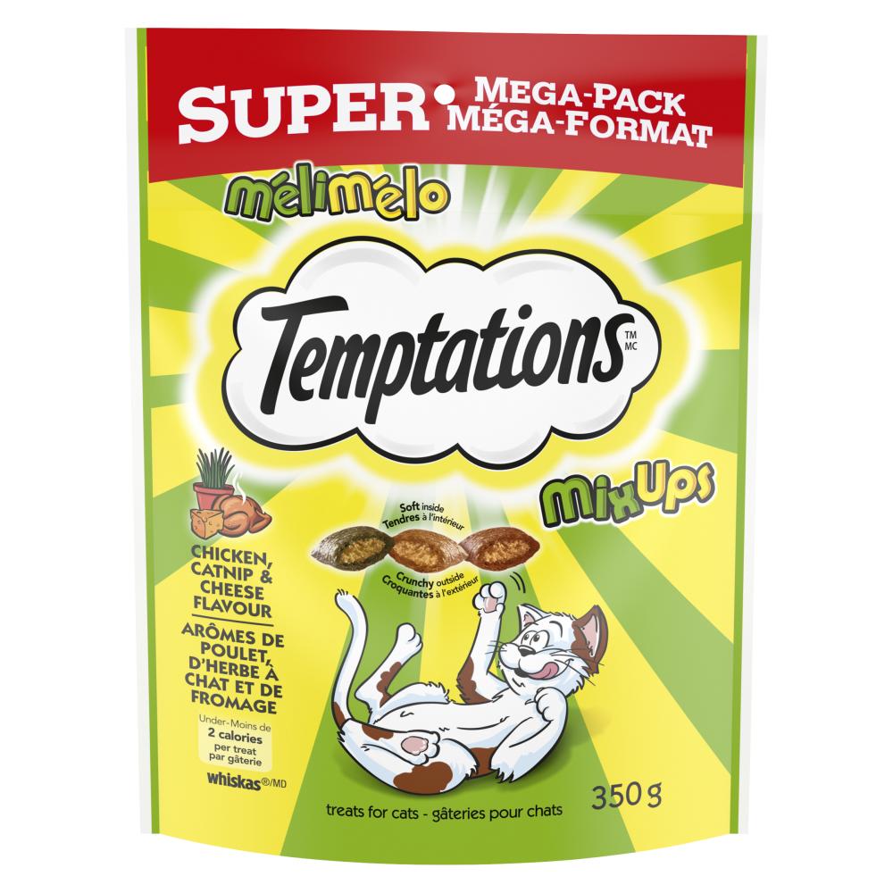 WHISKAS TEMPTATIONS MIXED MEAT POULTRY CHEDDAR, 5 X 350 G