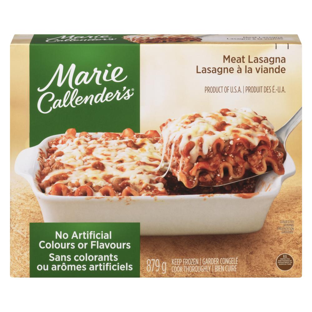 MARIE CALLENDER MEAT LASAGNA, 8 X 879 G