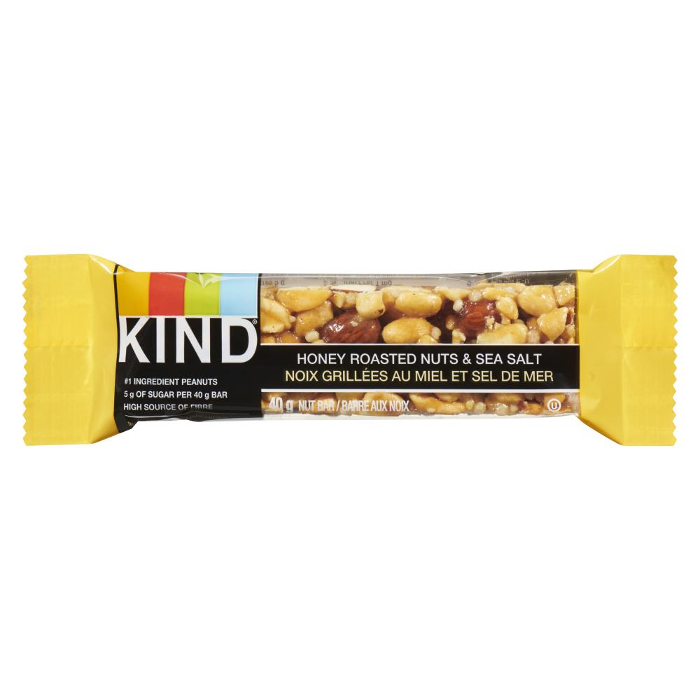 KIND BAR GRILLED SEA SALT ALMOND, 12 X 40 G