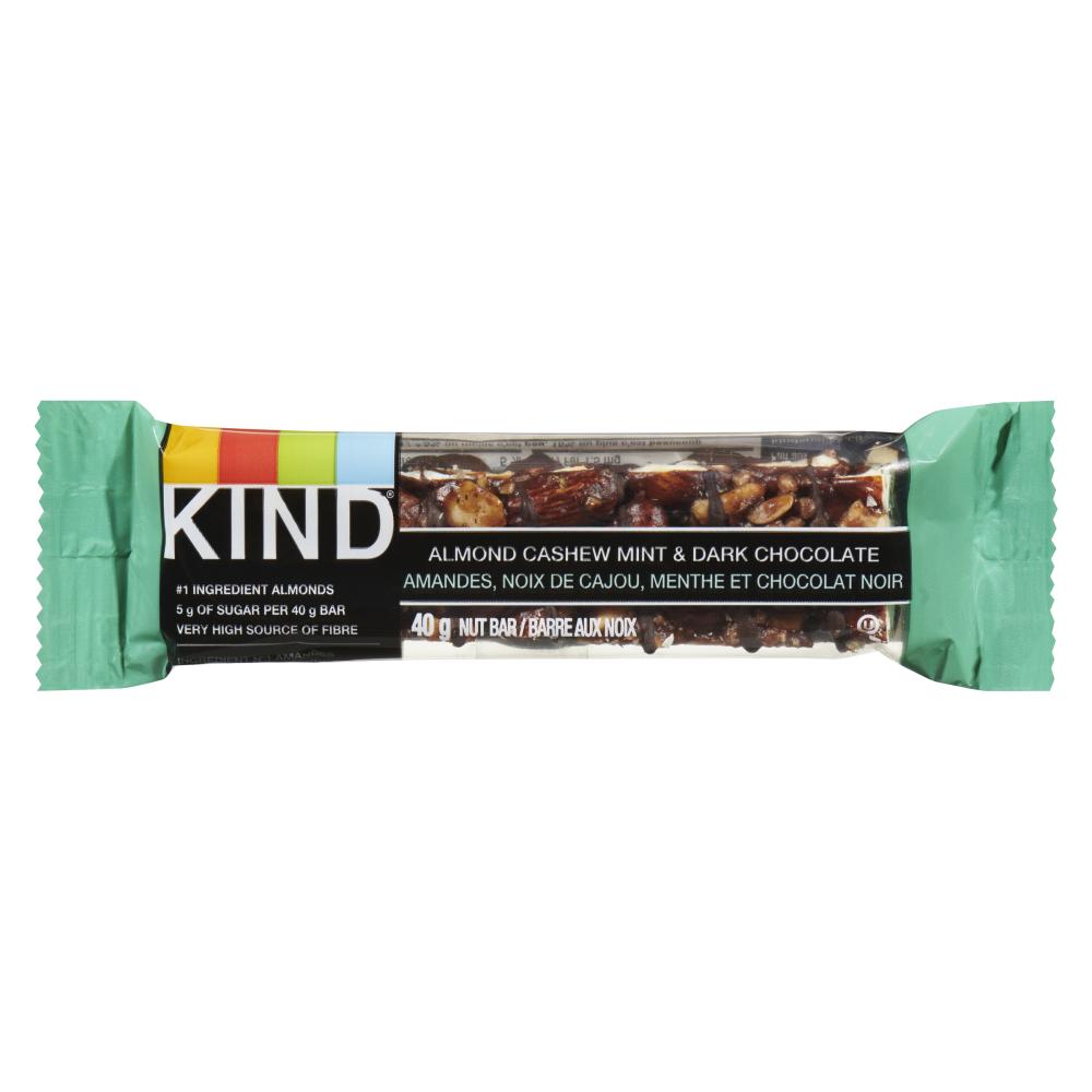 KIND BAR ALMOND MINT CHOCOLATE, 12 X 40 G