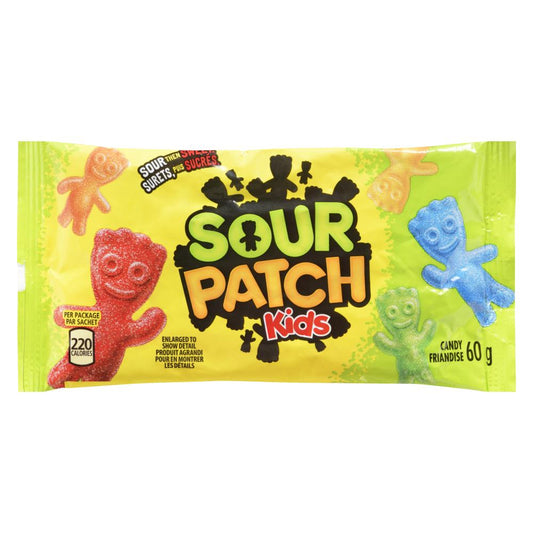 MAYNARDS SOUR PATCH KIDS CANDY, 18 X 60 G
