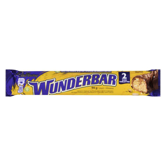 CADBURY GIANT WUNDERBAR CHOCOLATE BAR, 24 X 90 G