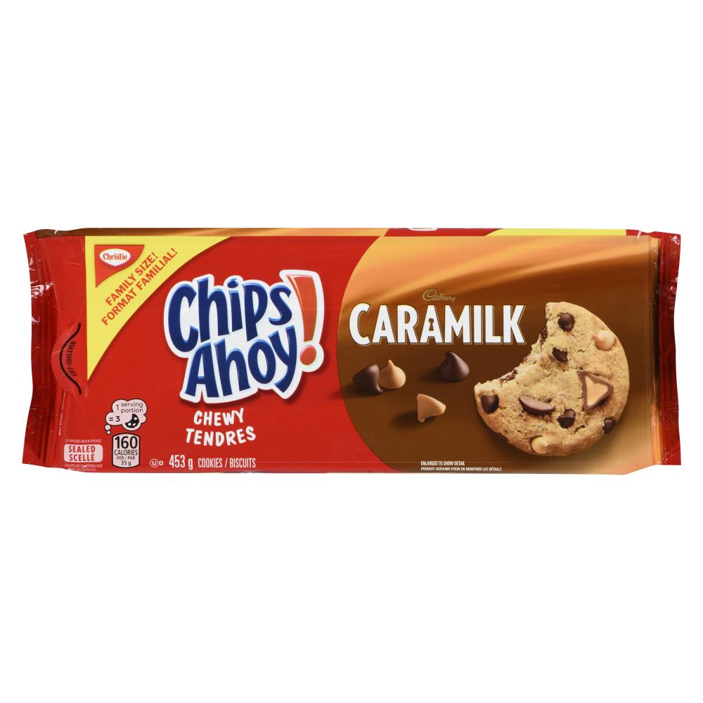 CHRISTIE CHIPS AHOY! CARAMILK COOKIES, 12 X 453 G