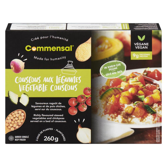 COMMENSAL VEGETABLE COUSCOUS, 12 X 260 G