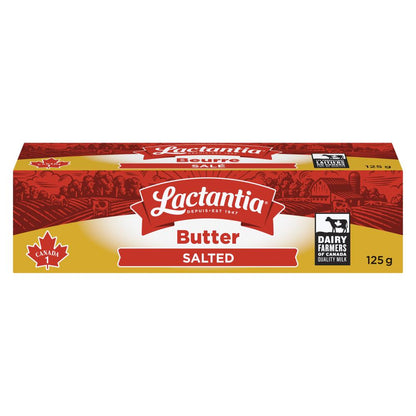 LACTANTIA SALTED BUTTER, 32 X 125 G
