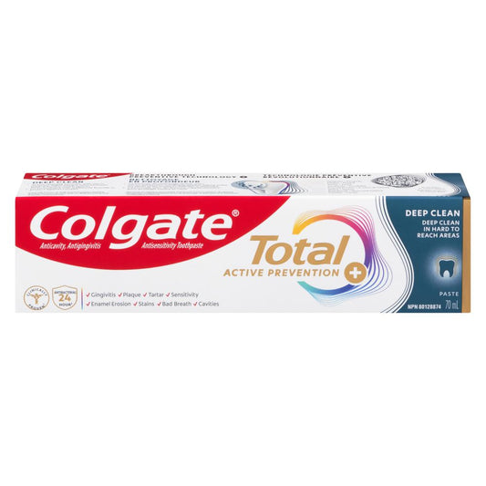 COLGATE TOTAL CLEAN PROTECTION TOOTHPASTE, 24 X 70 ML