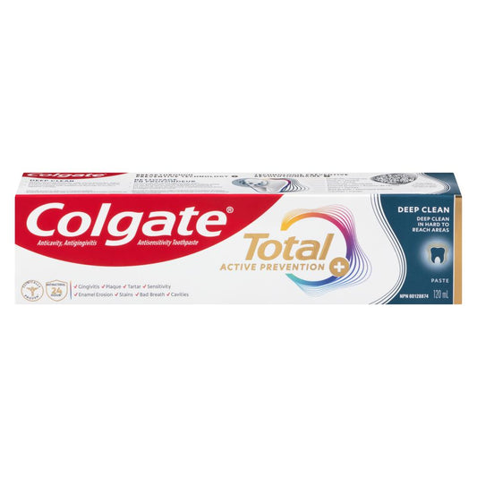 COLGATE TOTAL CLEAN TOOTHPASTE, 24 X 120 ML