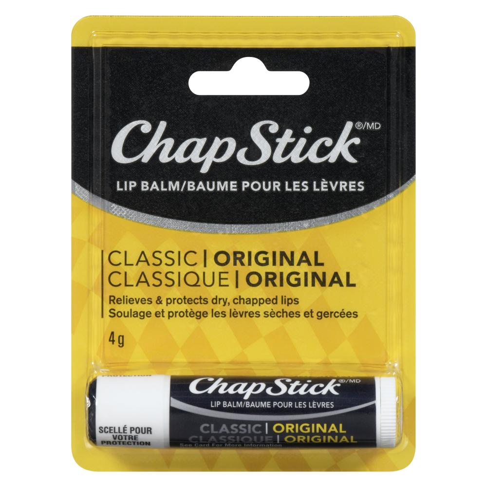 CHAPSTICK REGULAR LIP BALM, 12 X 4.200 G