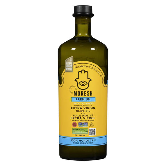 MORESH EXTRA VIRGIN OLIVE OIL, 6 X 1 L