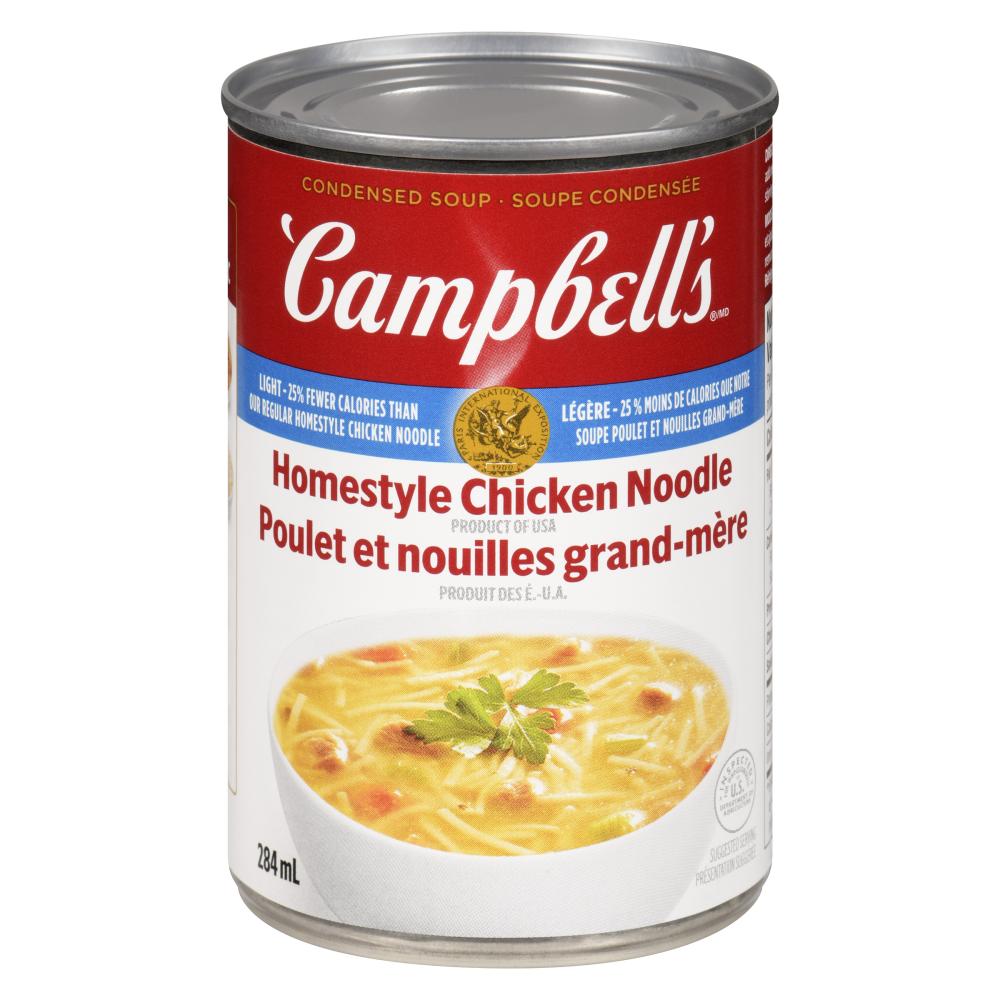 CAMPBELL OLD-FASHIONED CHICKEN VEGETABLE SOUP GRANDMA STYLE, 12 X 284 ML