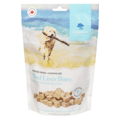 CALDNFRM DOG TREATS LIVER PIECES, 4 X 150 G