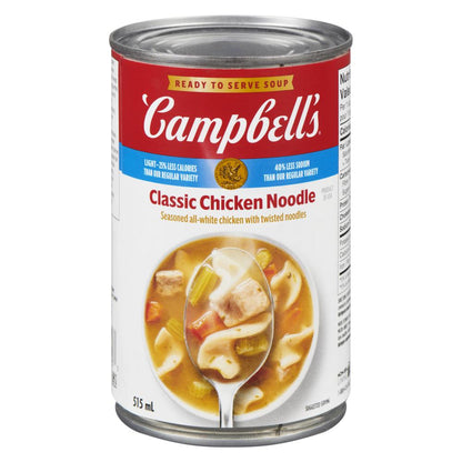 CAMPBELL CHICKEN NOODLE VEGETABLE SOUP, 12 X 515 ML