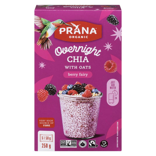 PRANA CHILLED BERRY CHIA, 8 X 5 X 50 G
