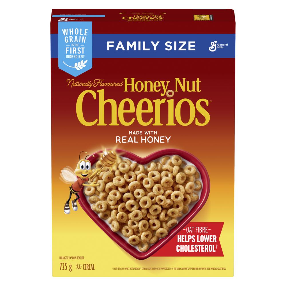 GENERAL MILLS CHEERIOS HONEY NUT FAMILY CEREAL, 10 X 725 G