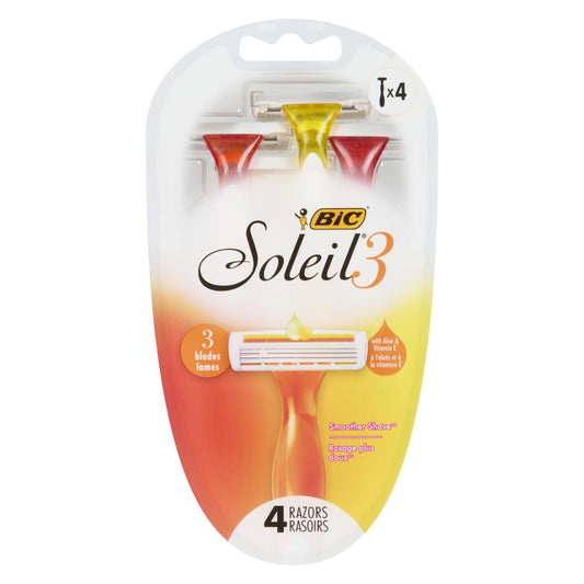 BIC SOL RAZOR JET WOMEN SENSITIVE SKIN, 6 X 4 UN