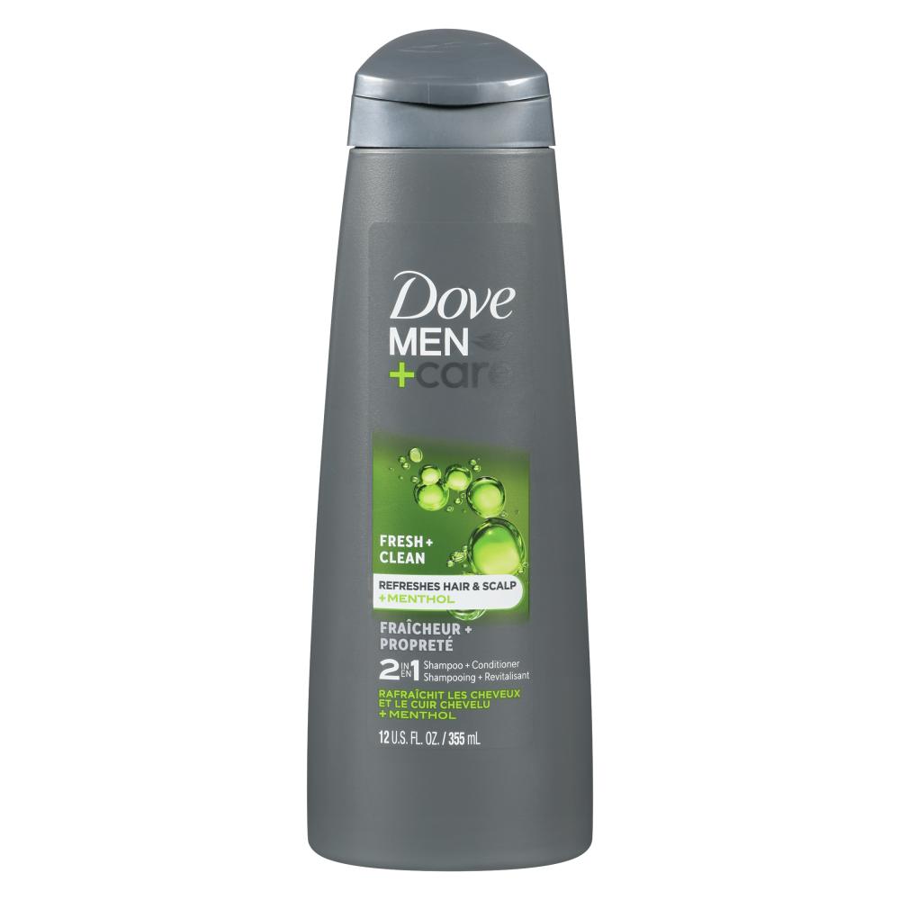DOVE MEN SHAMPOO 2-IN-1 PROTECT INTENSE, 6 X 355 ML