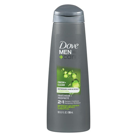 DOVE MEN SHAMPOO 2-IN-1 PROTECT INTENSE, 6 X 355 ML