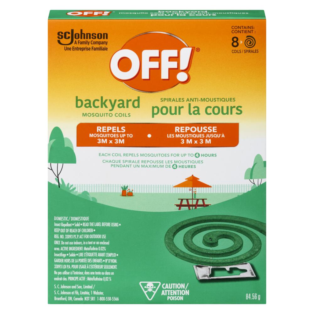 OFF! MOSQUITO COIL, 12 X 8 UN