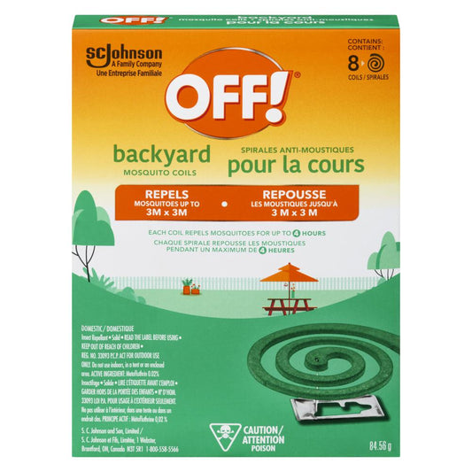 OFF! MOSQUITO COIL, 12 X 8 UN