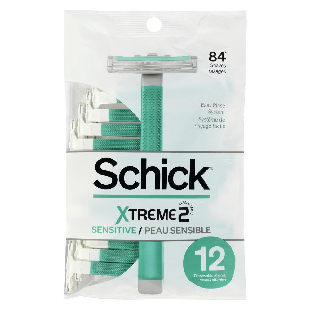 XTREME2 MEN'S RAZORS 6X6, 6 X 12 UN