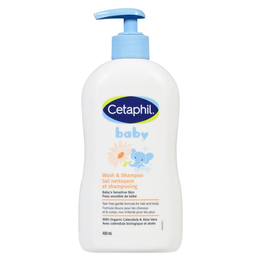 CETAPHIL CLEANSING & SHAMPOO GEL, 12 X 400 ML