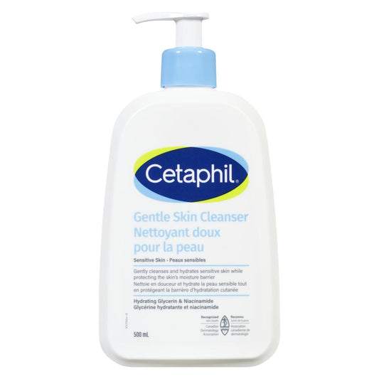 CETAPHIL GENTLE SKIN CLEANSER, 3 X 500 ML