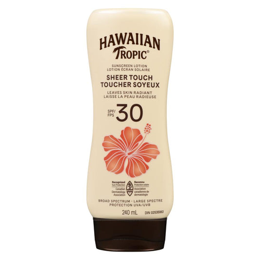 HAWAIIAN TROPIC SILKY SUNSCREEN LOTION SPF30, 3 X 240 ML
