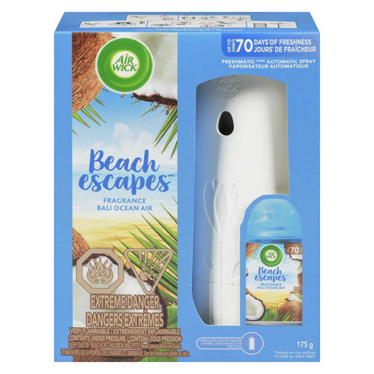 AIRWICK AIR PURIFIER KIT BALI OCEAN, 4 X 175 G