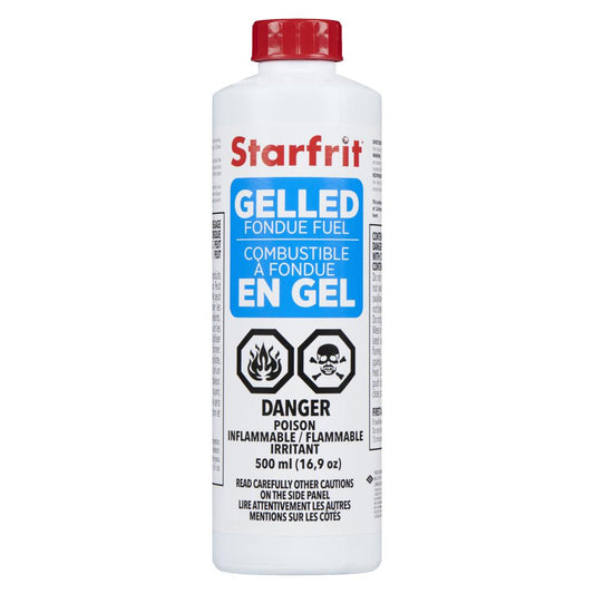 STARFRIT GEL FONDUE FUEL, 12 X 500 ML