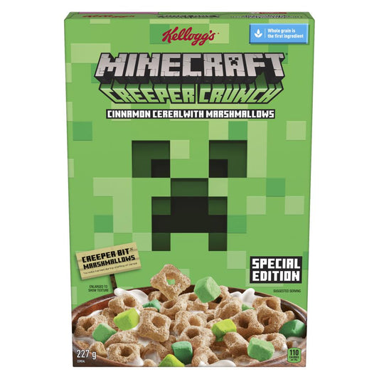 KELLOGG'S MINECRAFT CEREAL, 10 X 227 G