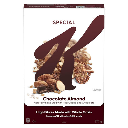 KELLOGG'S BERRY SPECK CEREAL ALMOND CHERRY, 10 X 377 G