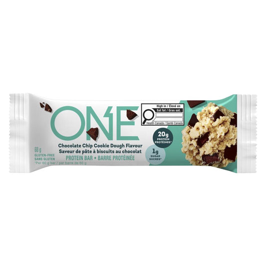 OHYEAH CHOCOLATE CHIP COOKIE DOUGH BAR, 12 X 60 G