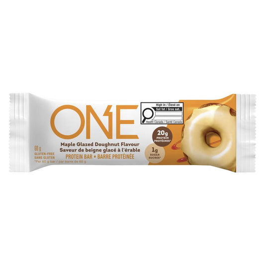 ONE ENERGY BAR MAPLE DONUT, 12 X 60 G