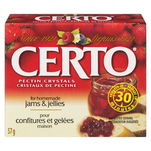 CERTO FRUIT PECTIN, 36 X 57 G