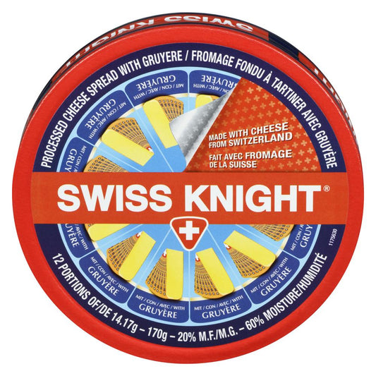 EMMI SWISS KNIGHT FONDUE TART GRUYERE, 24 X 170 G