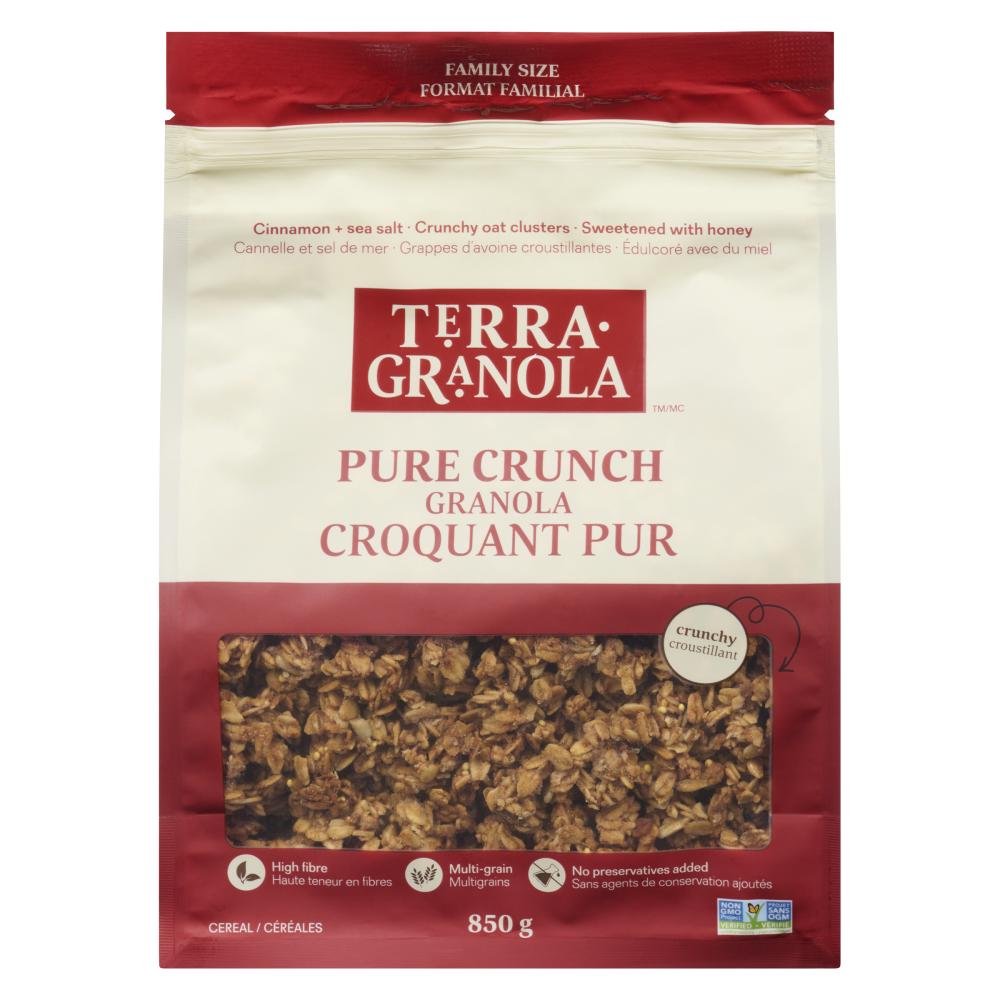 TERRA BREADS, PURE CRUNCH GRANOLA 850G, 8 x 850G