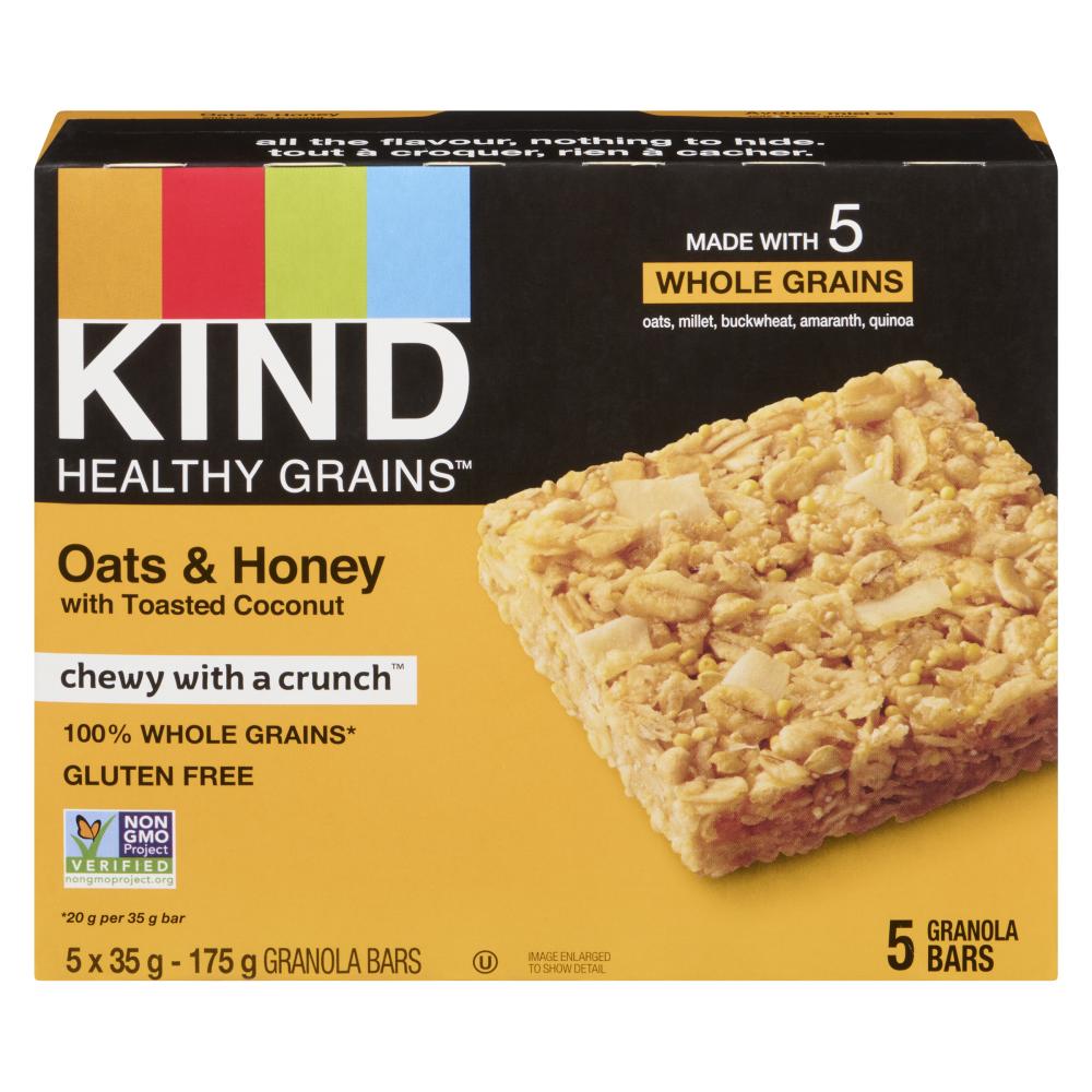 KIND BAR AVO/HONEY COCOA GRANOLA, 8 X 5 X 35 G
