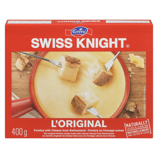 EMMI SWISS KNIGHT FONDUE CHEESE, 12 X 400 G