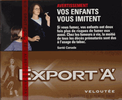 EXPORTA VELOUTE KING SIZE (QC), 8 X 25 UN