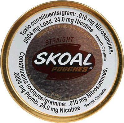 SKOAL TOBACCO POUCHES STRAIGHT, 5 X 23.250 G