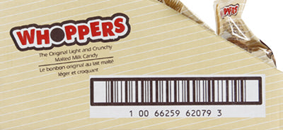 WHOPPERS CHOCOLATE CELLO BAG, 8 X 104 G
