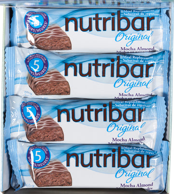 NUTRIBAR MEAL REPLACEMENT MOCHA ALMOND, 12 X 65 G