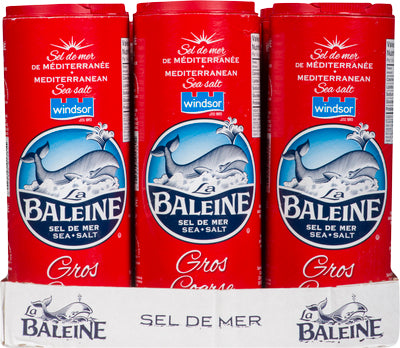 BALEINE COARSE SEA SALT, 12 X 750 G